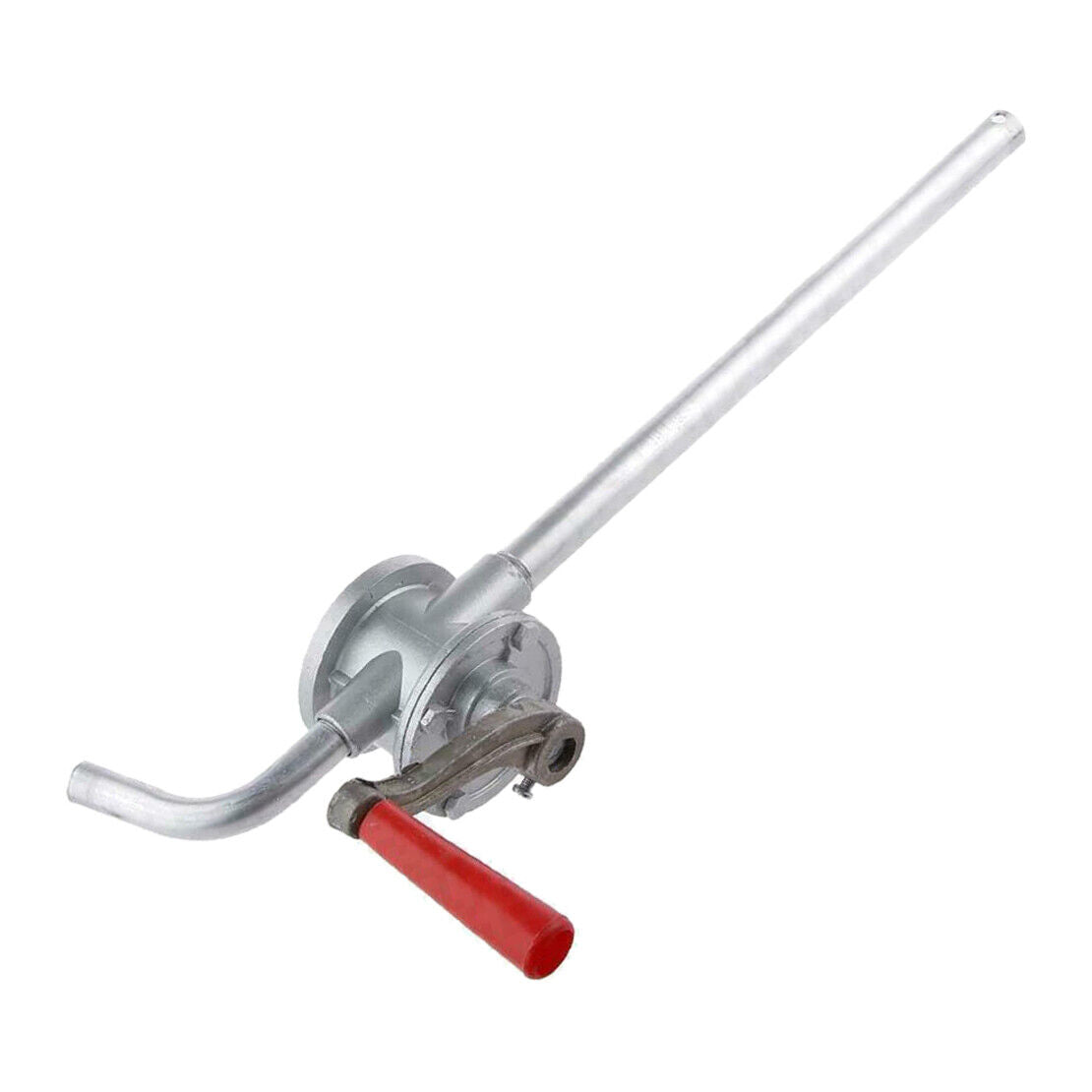 Aluminum Rotary Gas Oil Fuel Hand Pump Gallons Self Priming Dispenser