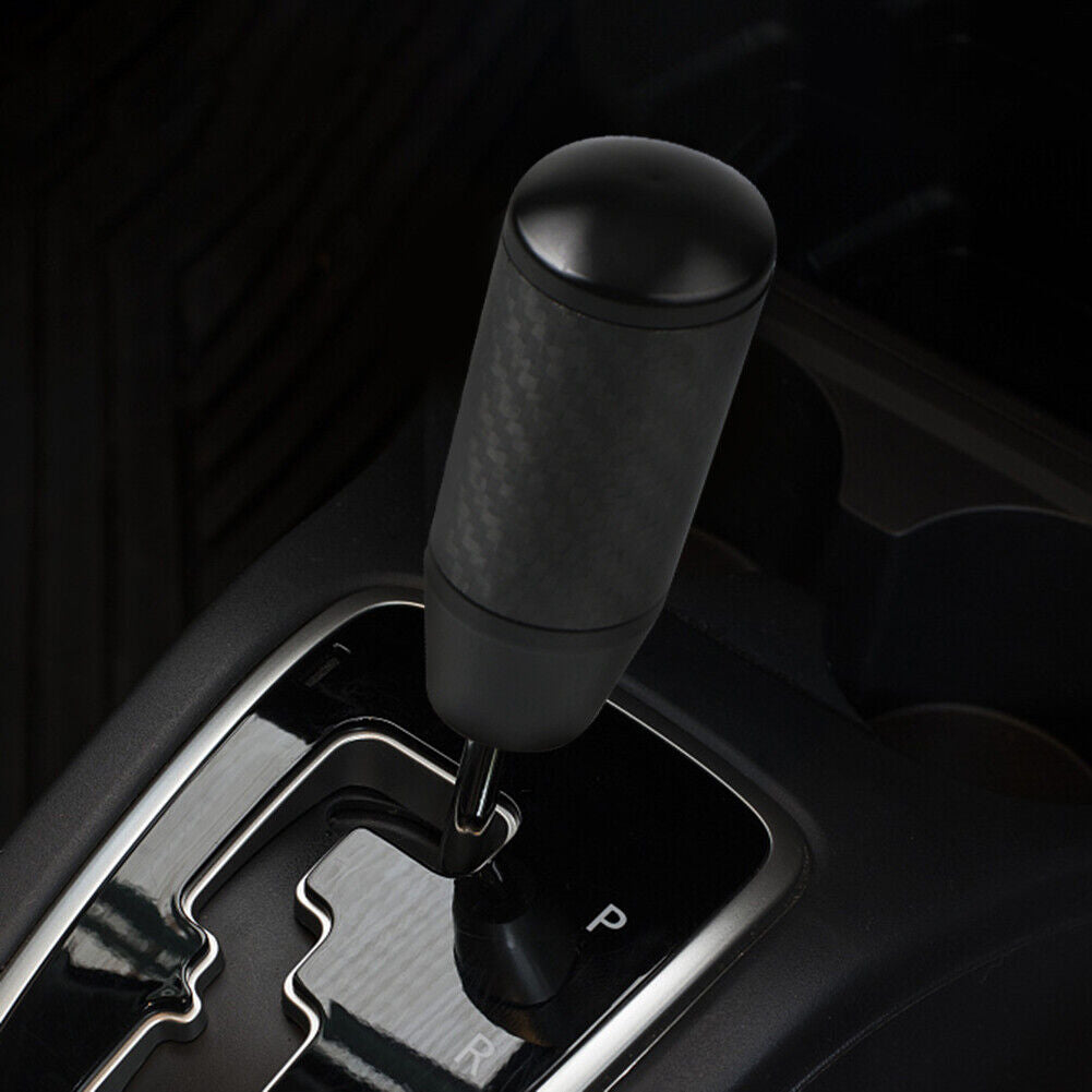 Carbon Fiber Gear Shift Knob Universal Automobile Shifter Lever Stick Knob
