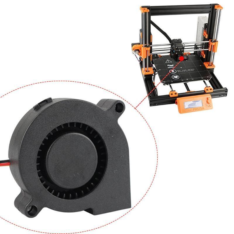 Dual Ball/Sleeve Bearing Brushless Cooling Turbine Fan 2Pcs Prusa I3 Mk3 5V 2Pin