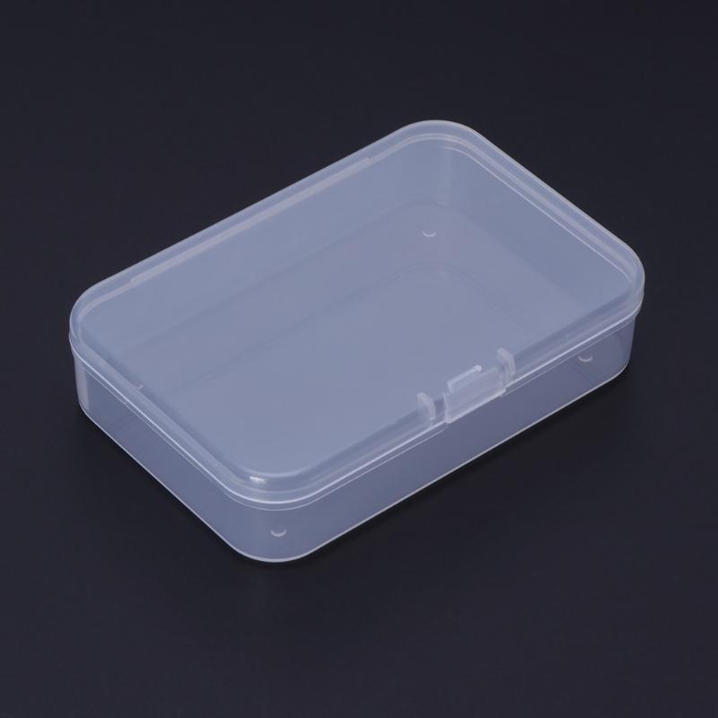 Fishing Box Plastic Transparent Clear Bait Lure Hook Tackle Jig Storage Portable
