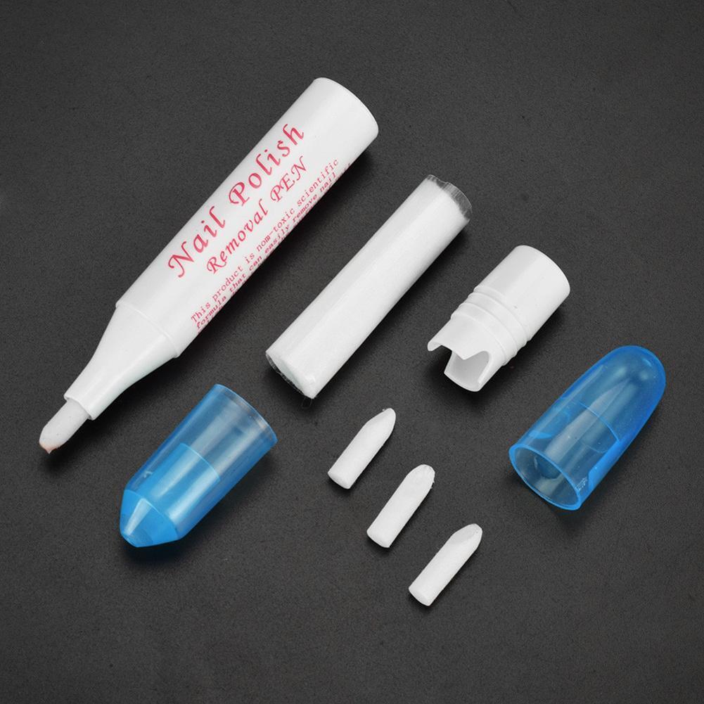 5pcs/set DIY Nail Polish Remover Pen Correction Removal Pens Manicure Tool