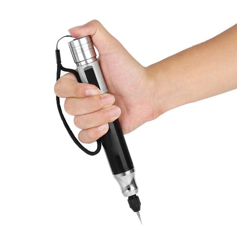 Portable Jewelry Engraving Pen Rechargeable Electric Carving Polishing Pen Kit