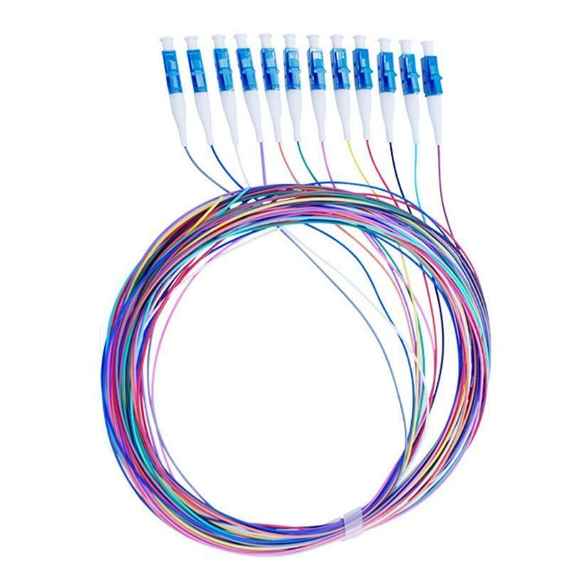 SC/UPC Optic LC Multi/Single Mode SM Fiber Pigtails 12 Strand Splitter FTTH FTTX