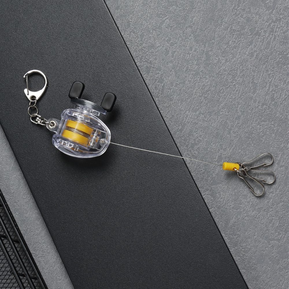 Tools Holder Belt Clip ID Card Badge Holder Key Ring Retractable Keychain