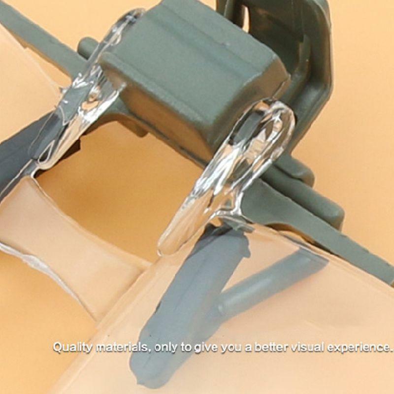 High Quality Portable Frameless Magnifier Folding Handfree Clip On Clear Glasses