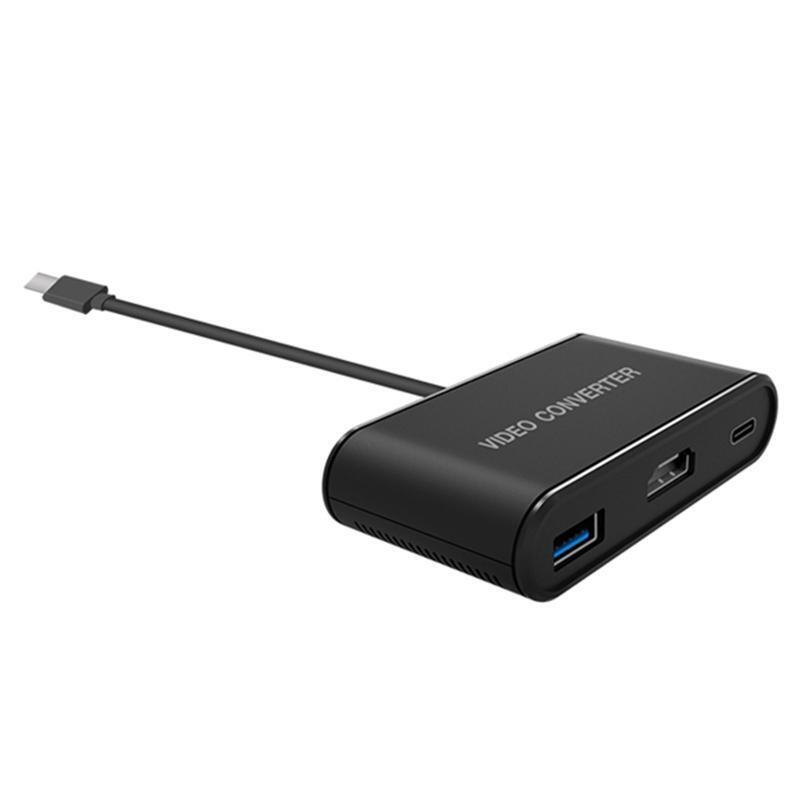 1080P HDMI-Compatible for Switch/Steam Deck TV Video Adapter  Converter Portable