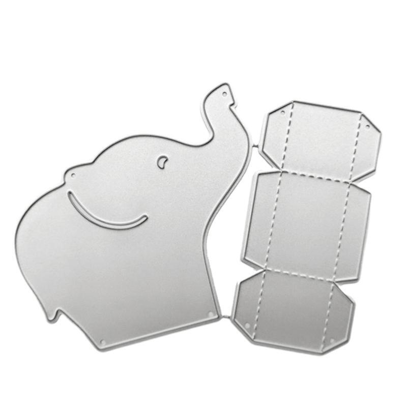 Elephant Cutting Dies Stencil Scrapbooking DIY Album Stamp Paper Card