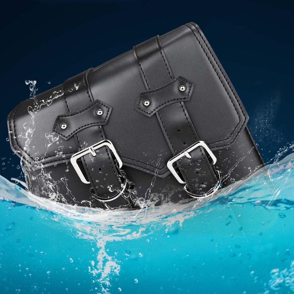 Bag Rider Bag PU Leather Motorcycle Bag Tool Bag Motorcycle Side Bag Saddlebags