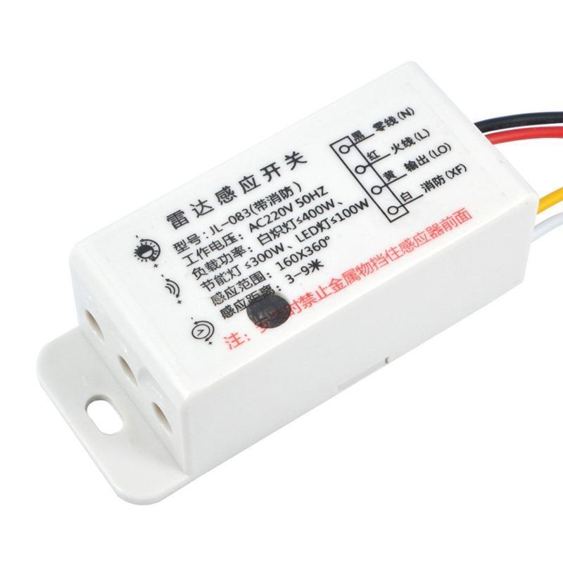 Multifunctional Body Motion Sensor for Light 360° Sensing Angle MicrowaveRadar
