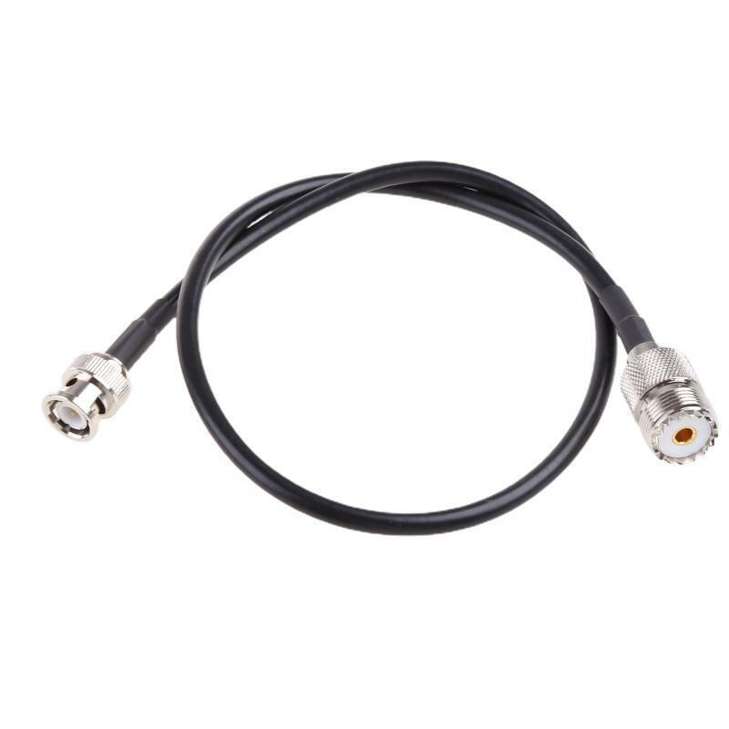 Handheld Antenna Cable Adapter for UHF Base and Mobile Antennas 50cm/19inch