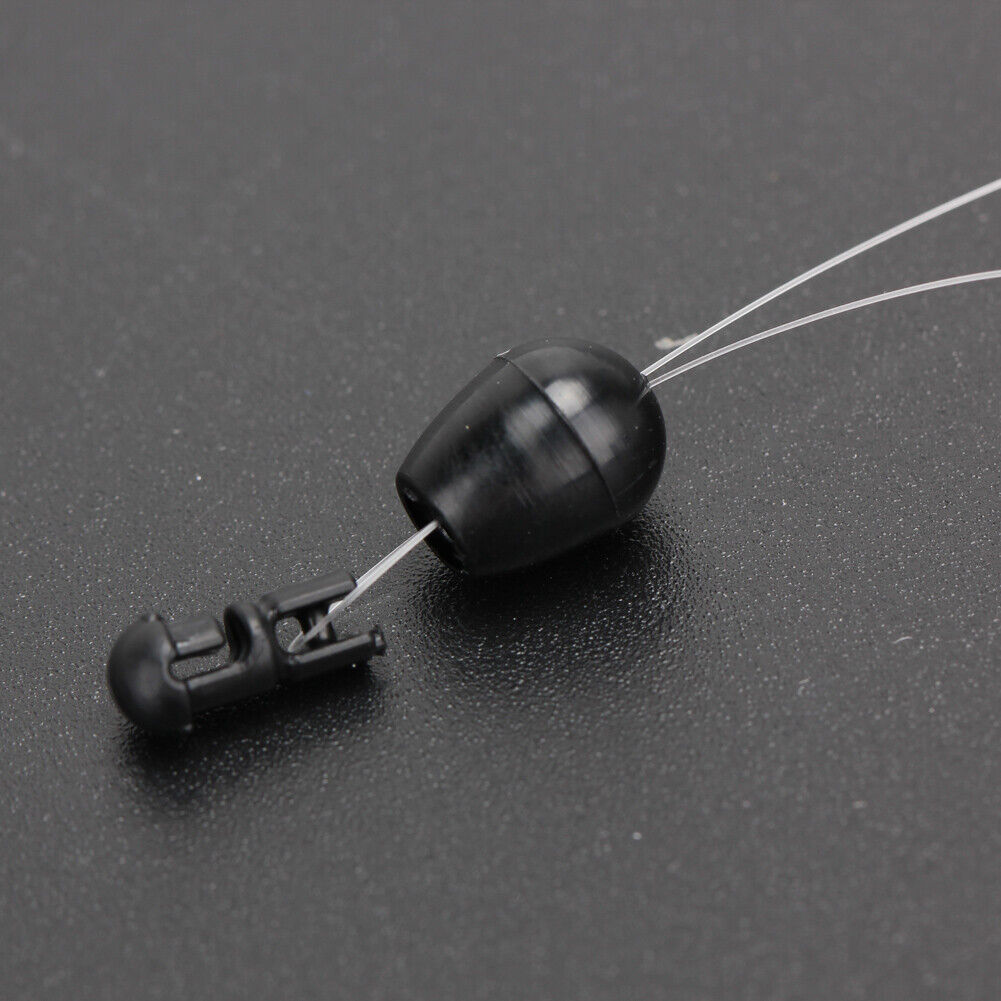 50pcs Quick Change Carp Fishing Connector Bead Hook Links Feeders Tackle