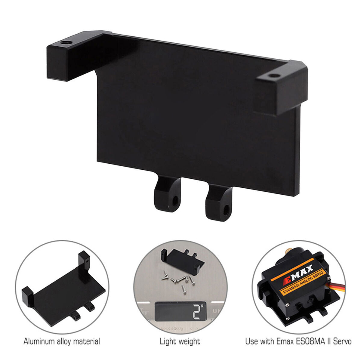 For Emax ES08MA II Axial SCX24 RC Airplane Boat Car Servo Holder Bracket