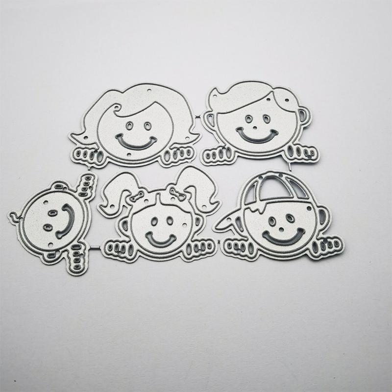 Family Metal Cutting Dies Stencil DIY Scrapbook Album Paper Card Template Mold