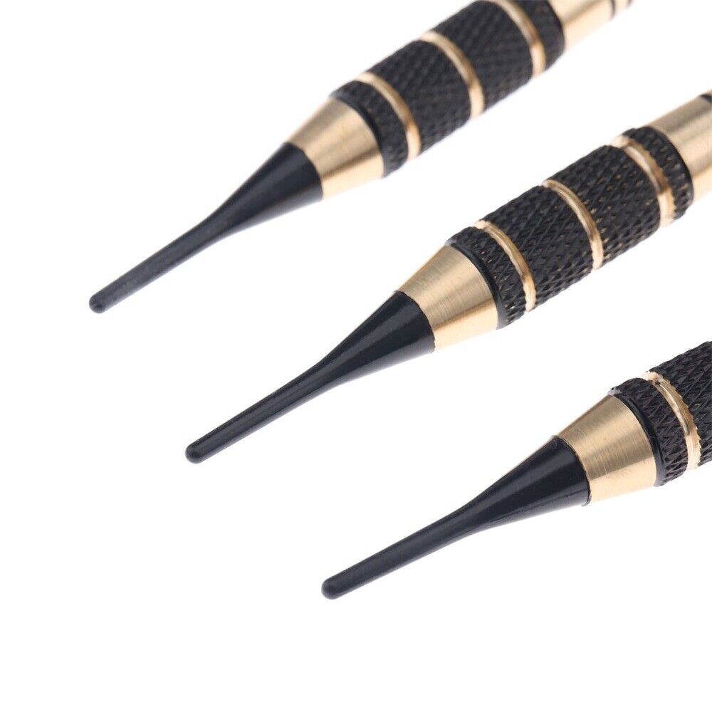 Soft Tip Brass Darts Set Dart Flights With Case 3 Pcs/Set 18 Grams Durable Use