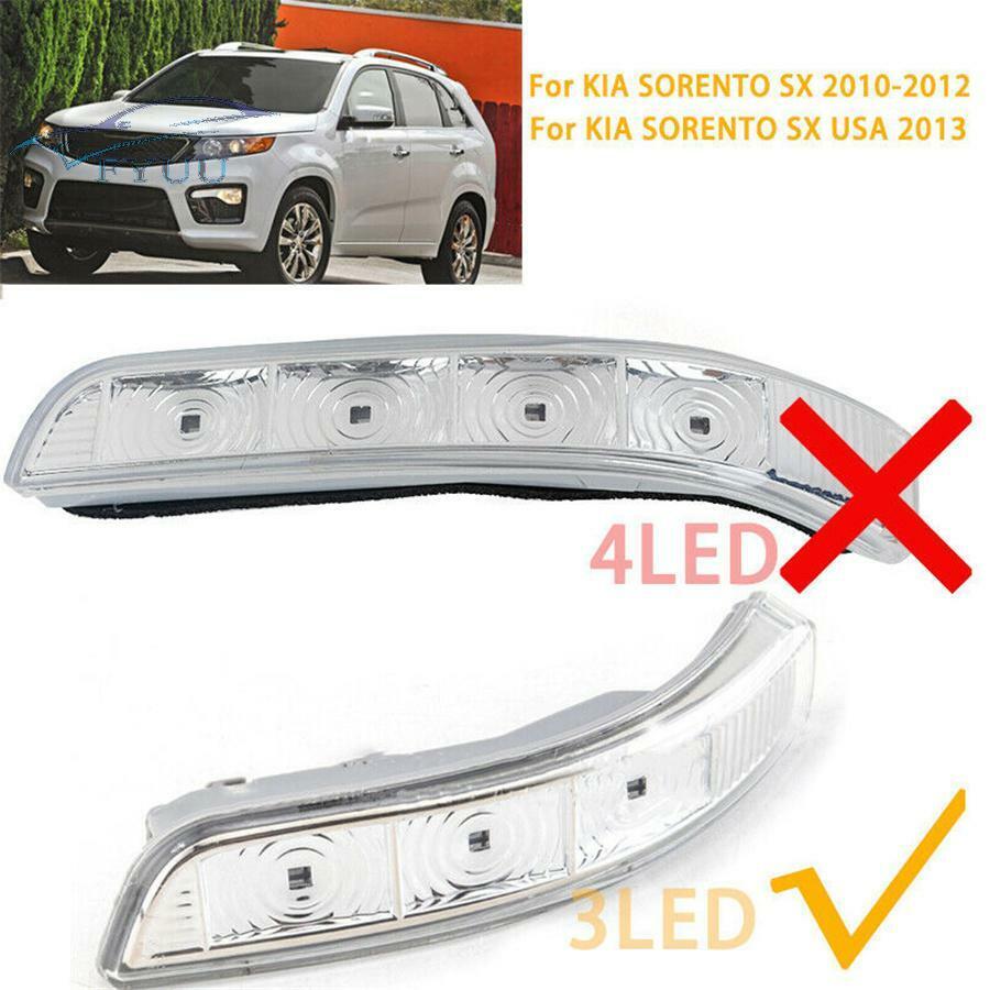 12V 3LED Amber Right Side Lamp Turn Signal Indicator For Kia Sorento SX USA 2013
