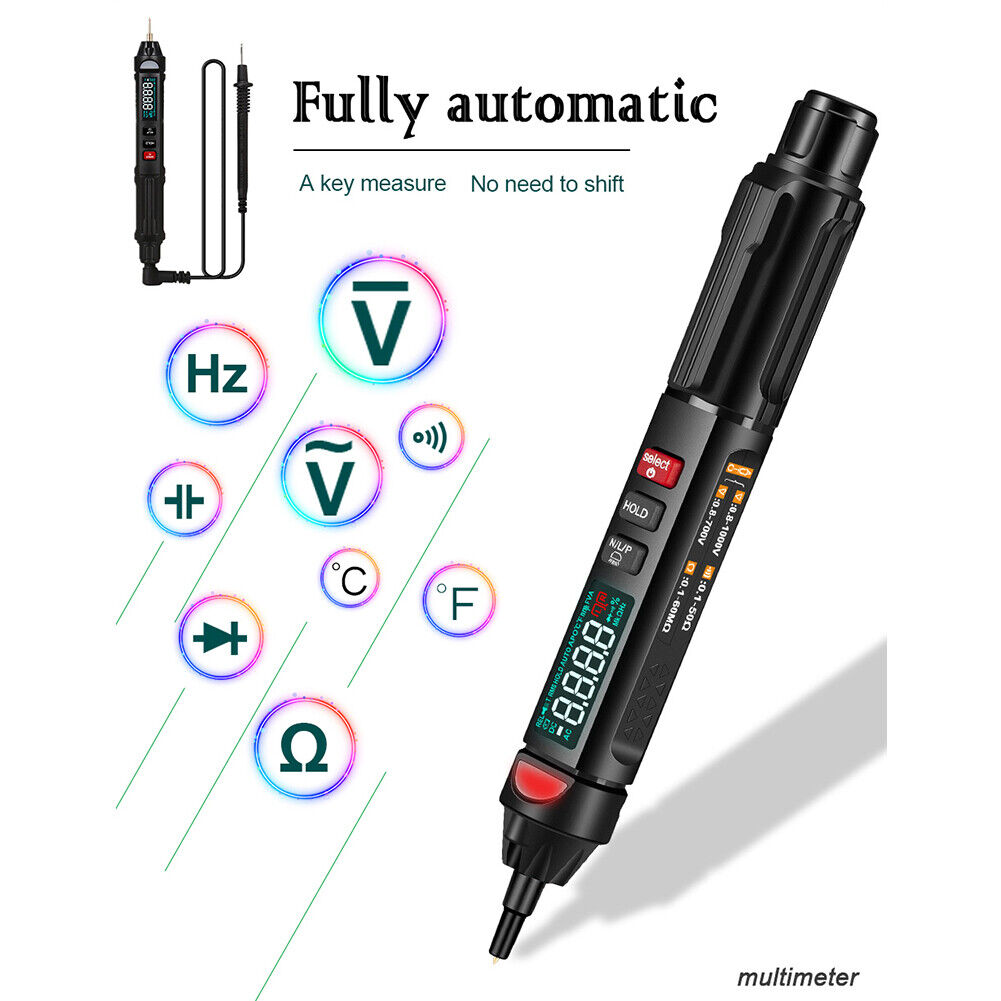 3 in 1 Voltage Tester Pen Phase Sequences Meter Digital Multimeter (ET8908)
