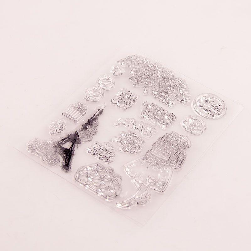 Birthday Shopping Silicone Clear Seal Stamp DIY Scrapbooking Embossing Photo Art