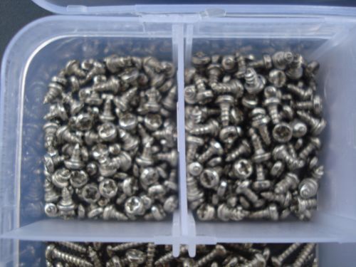 M2 Stainles Steel Phillips Pan Head Self Tapping Screws Assortment Kit 700 pcs