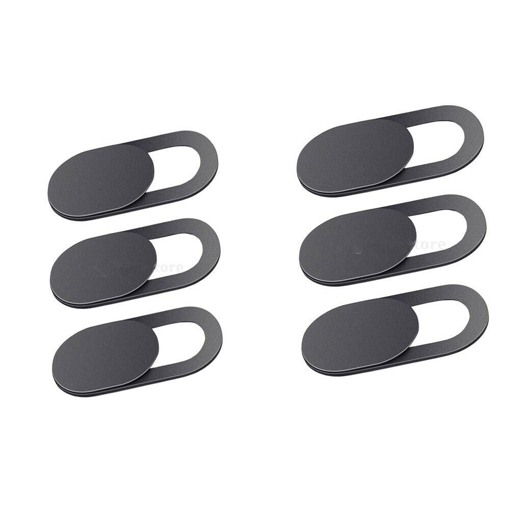 6x 0.8mm Plastic Camera  Privacy Shutter   for Laptop