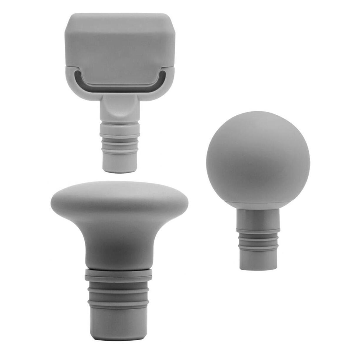 3Pcs Massage Gun Heads, Replaceable Massager Attachment Muscle Massager Heads