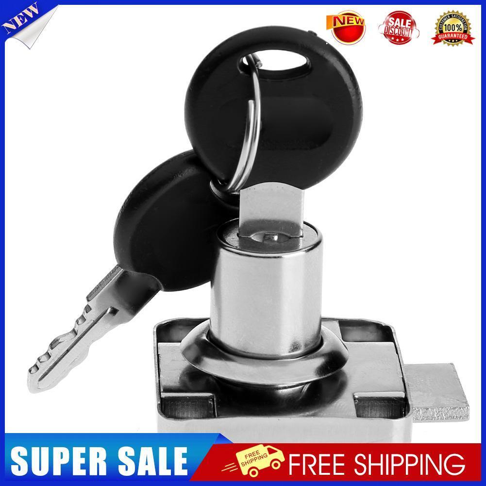 Steel Zinc Alloy 136C Drawer Lock Desk Furniture Cabinet Locker with 2 Keys