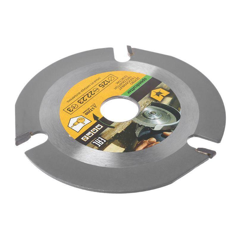 125mm 3T Circular Saw Blade Multitool Wood Carving Cutting Disc Grinder Carbide