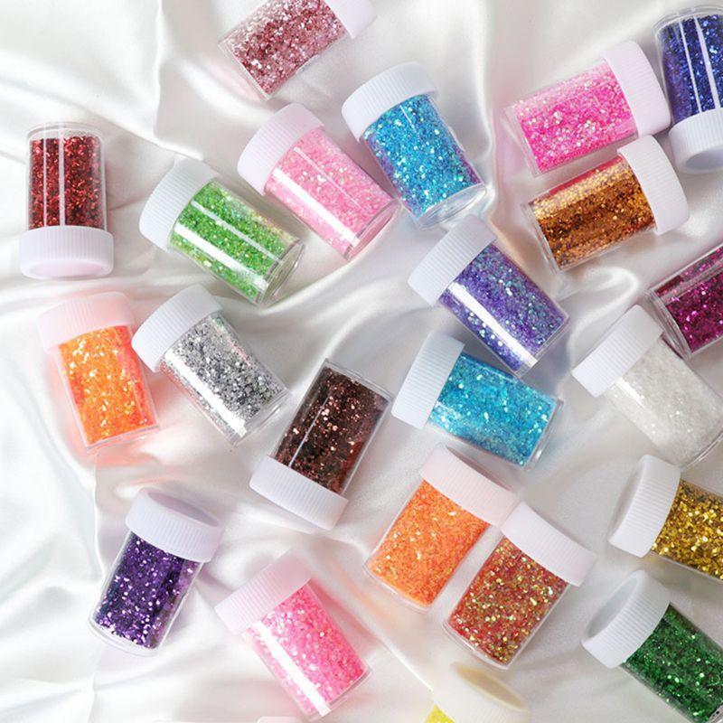 24Box Soap Mica Powder Soap Coloring Set Mica Colors for Candle Making Mica