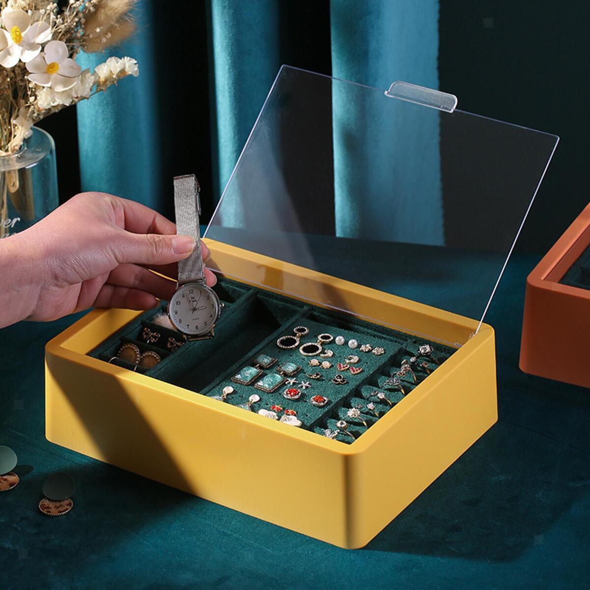 Jewelry  Double-Layer Multifunctional Organiser for Rings Gift