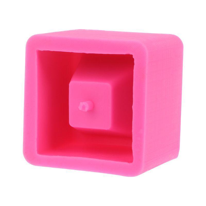 Cube Concrete Silicone Mold Planter Flower Pot Cement Vase Mould Craft Handmade