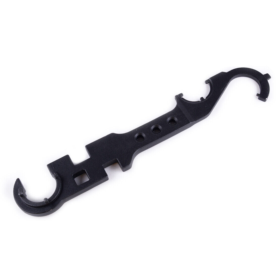 Outdoor Combat Combo Wrench Multi Barrel Nut Spanner Wrench Steel Tool Li