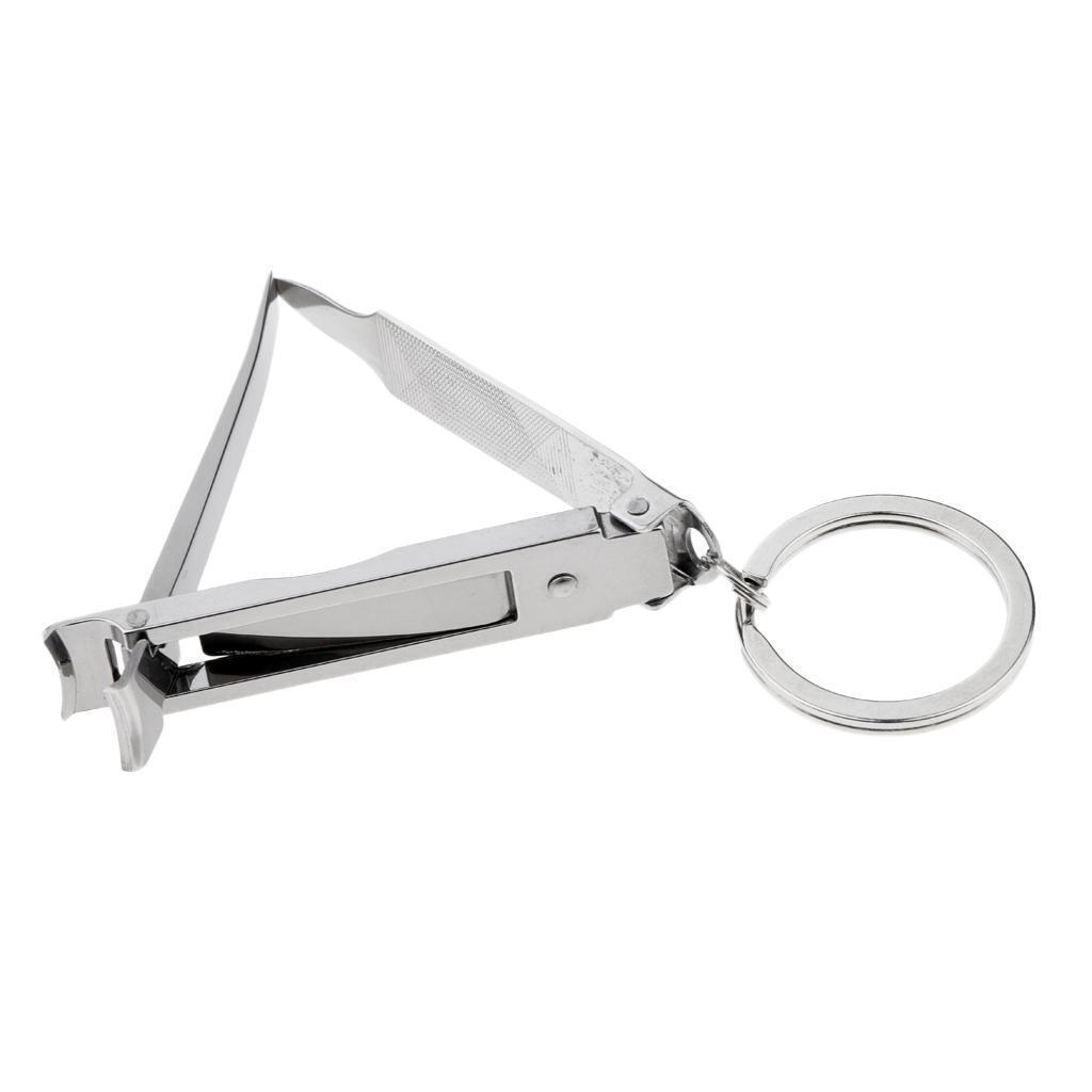 Folding Nail  Fingernail And Toenail Cutter Stainless Steel
