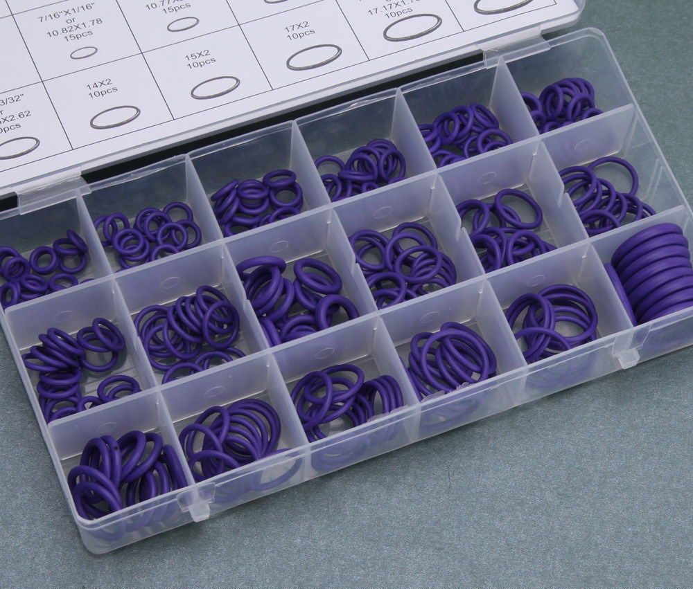 270X Rubber O Ring Washer Seals Assortment Set Kit 18 Sizes For Hydraulic Pumps
