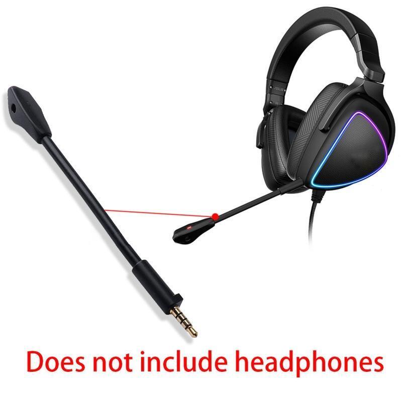 Detachable Game Headset Mic 3.5mm Audio Port Repair for Asus ROG Delta Earphone