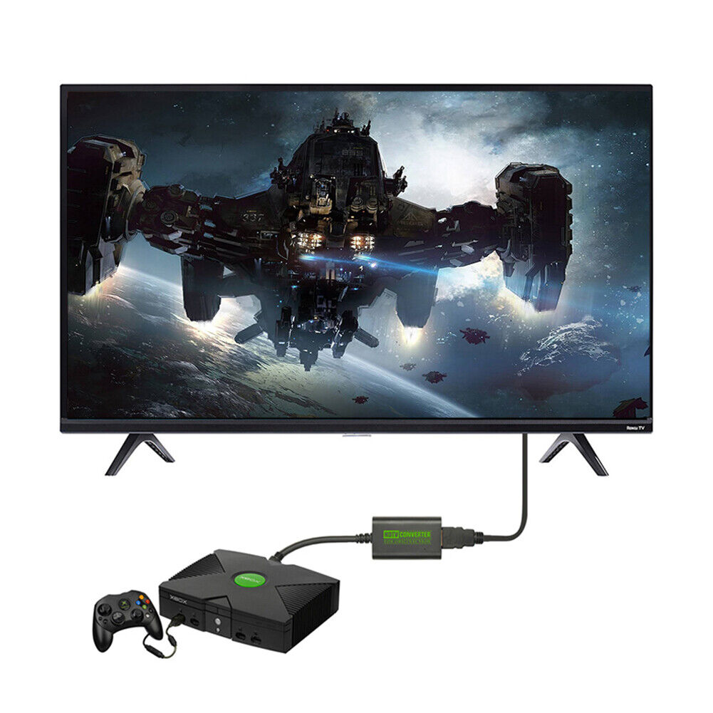 TV Monitor HDMI-compatible Converter Digital Video Audio Game Player Adapte