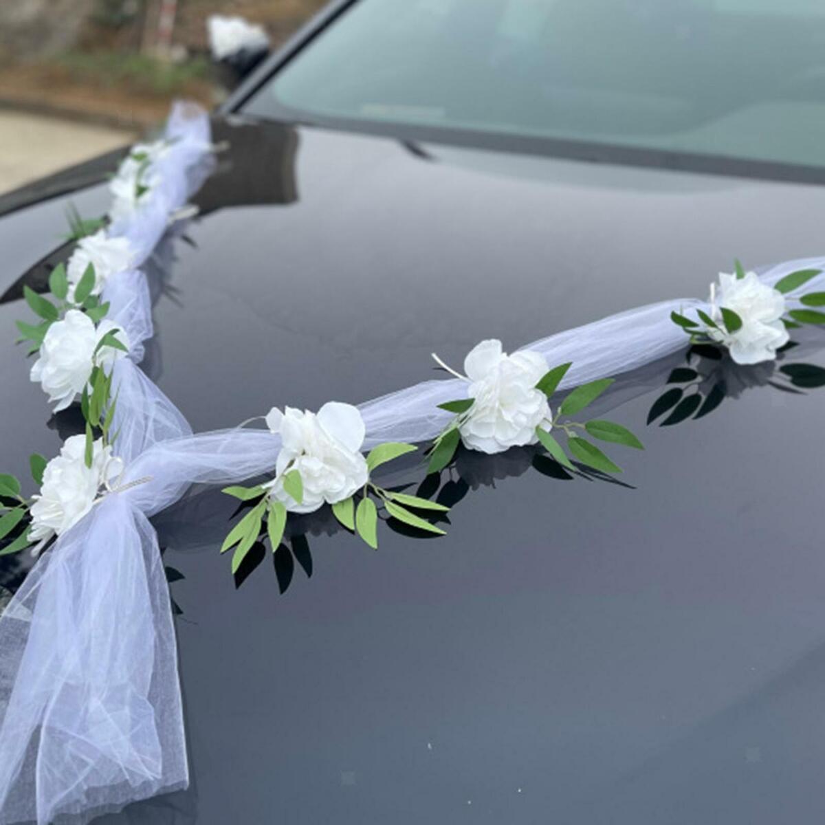 DIY Wedding Car  Set for Bridal Car Decoration Accessories