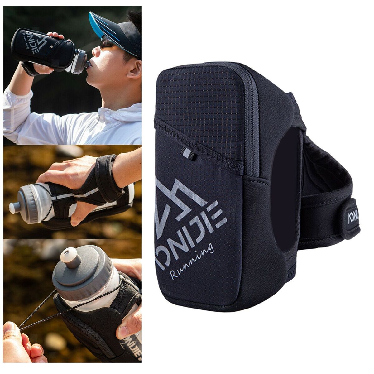 Cup Cover Sports Sleeve Holder Water Bottle Pouch Handheld Case Tote Bag