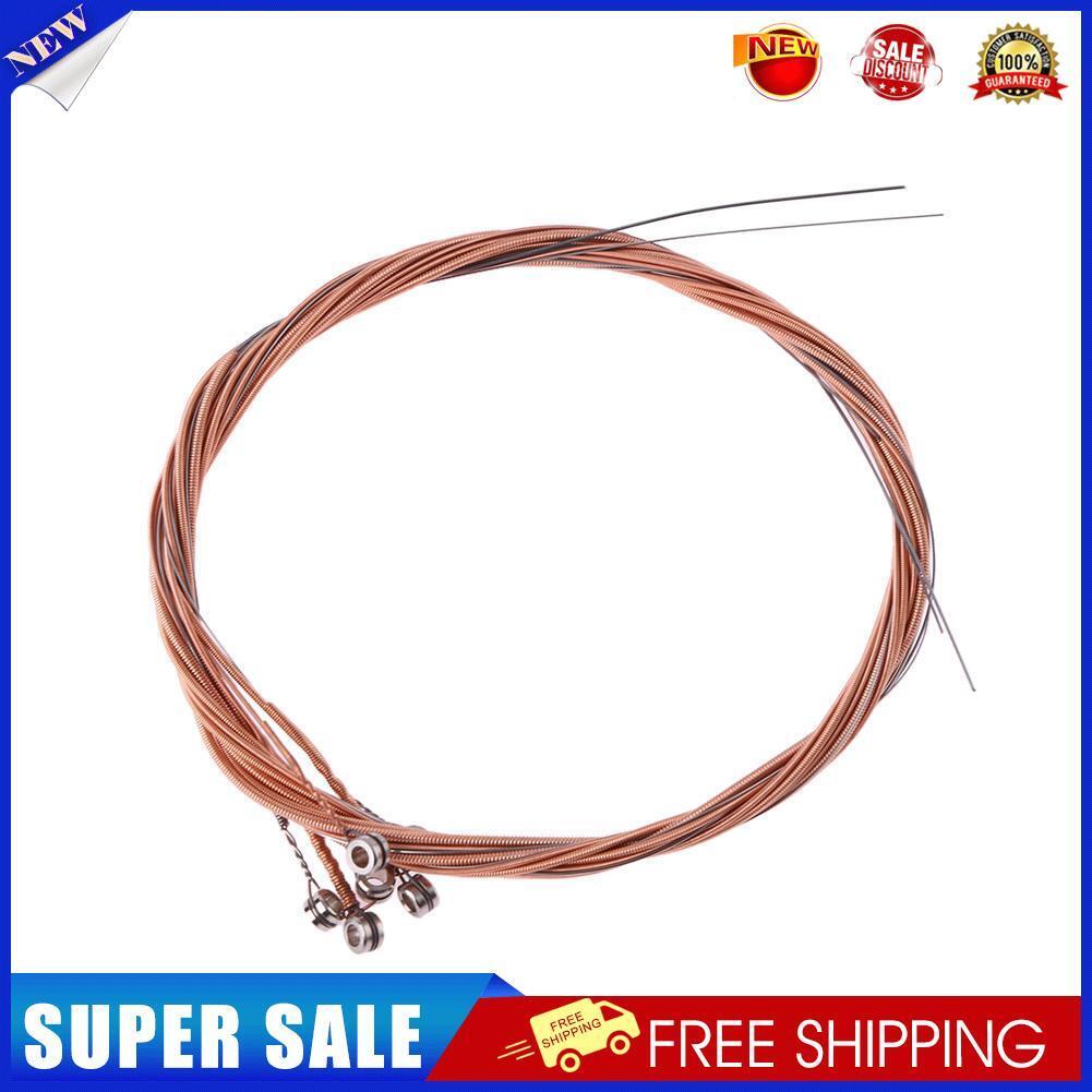 6pcs Steel Wire Guitar Strings for Acoustic Folk Guitar Parts Accessories