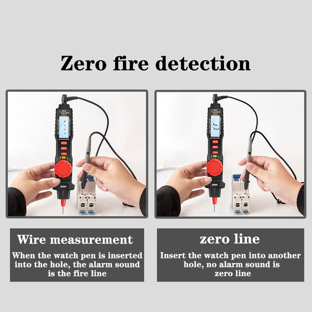 ANENG A3004 Pen Type Digital Multimeter LCD 4000 Counts Auto Range Tester