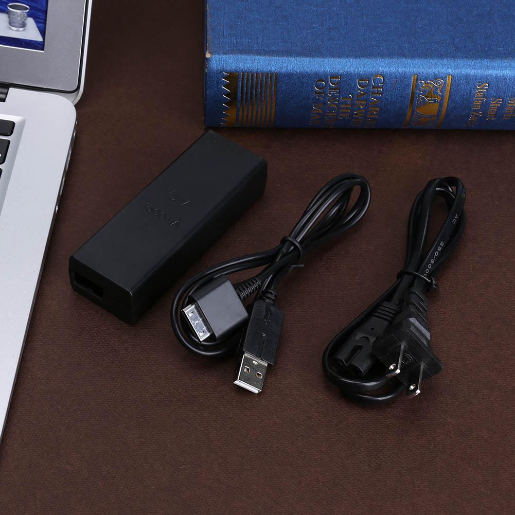 US Plug AC Power Adapter Charger for SONY PSP Go PSP1000 with Data Cable