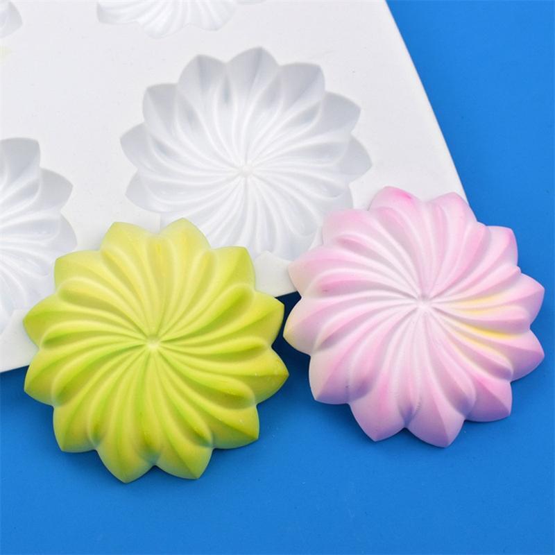 Flower Shape Jelly Molds Silicone Mould Cake Decorating Gadgets Fondant Moulds