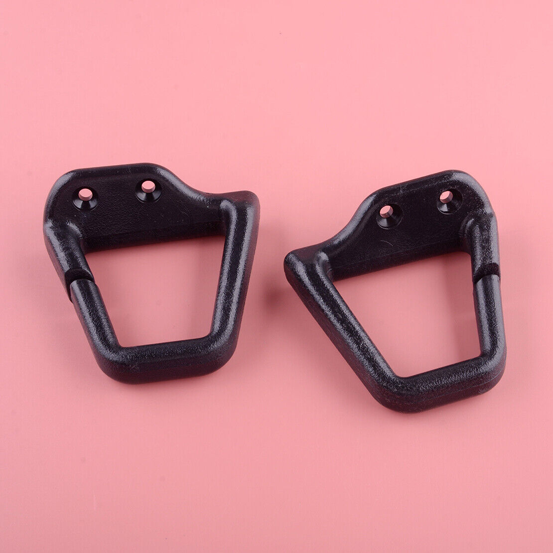 2pcs Black Seat Belt Shoulder Guide Clip Loops Fit For Chevy Camaro Firebird