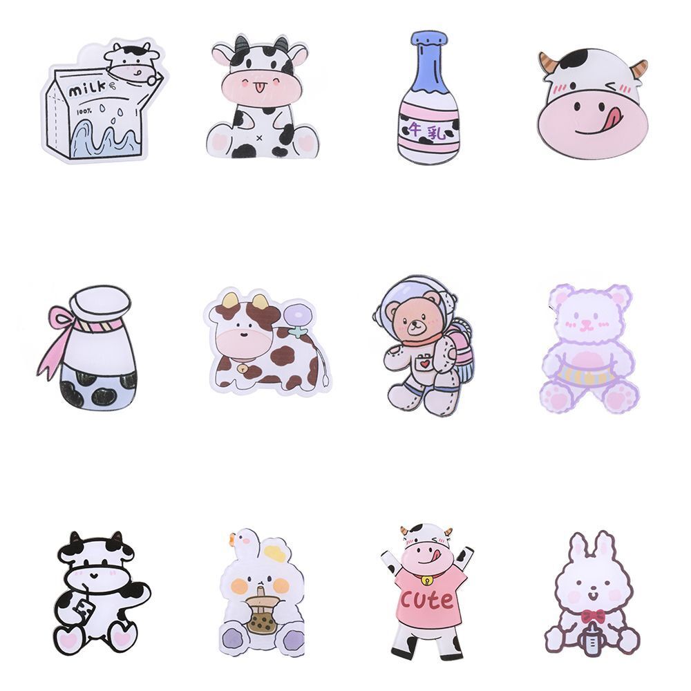 Friends Gifts Girls Boys Makeup Anti Light Buckle Lapel Pins Badges Brooch