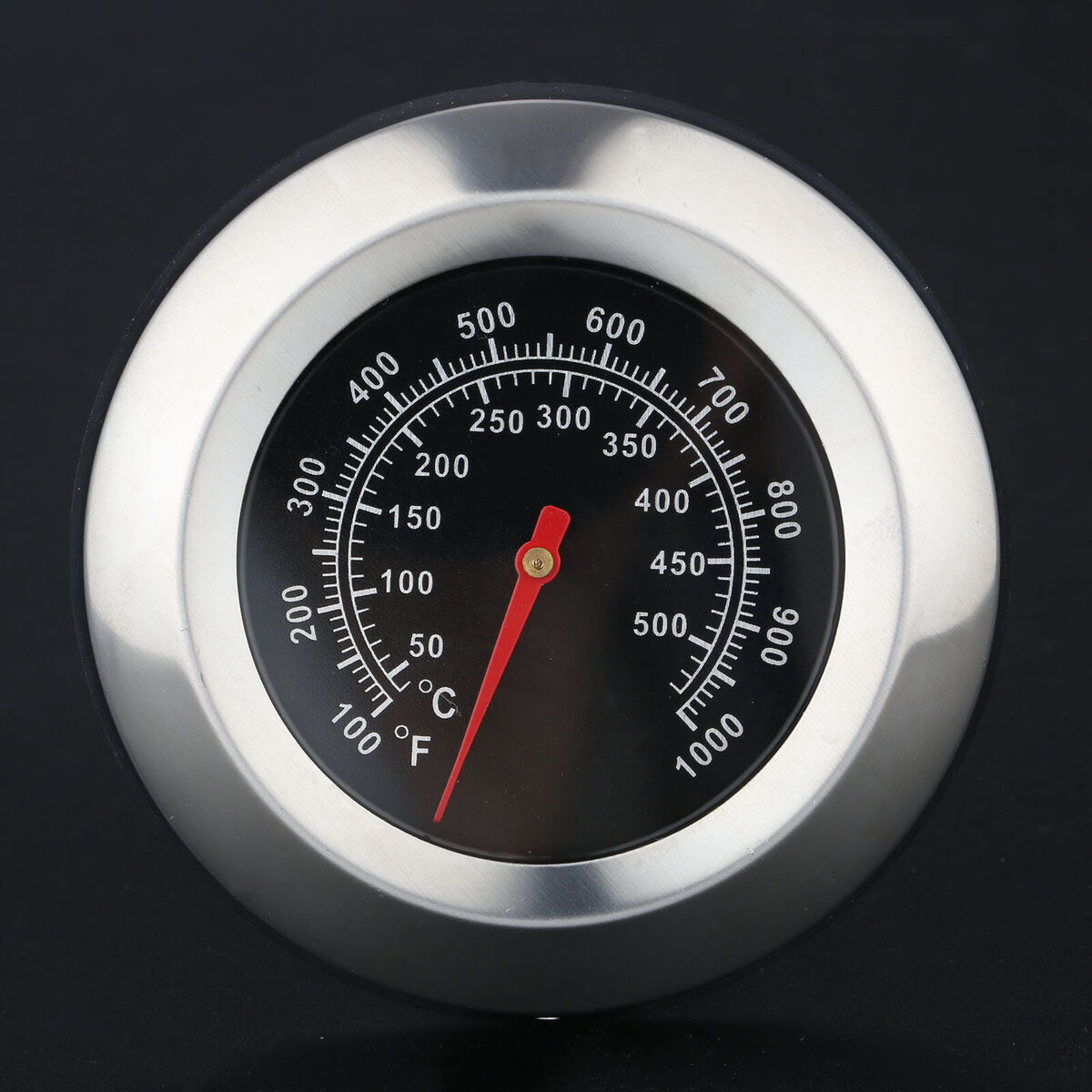 Outdoor Steel Temperature Gauge Barbecue BBQ Smoker Grill Thermometer 100-1000?