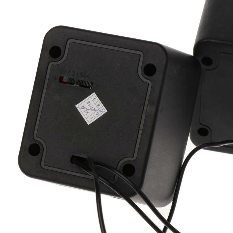 Wired Mini Speakers USB 2.0 for Laptop PC MP3 Multimedia Speaker Random Color