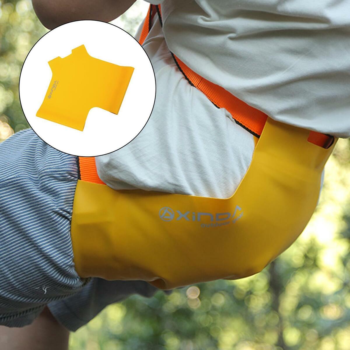Thicken Climbing Harness Saddle  Rappelling Gear Body Fall  Half