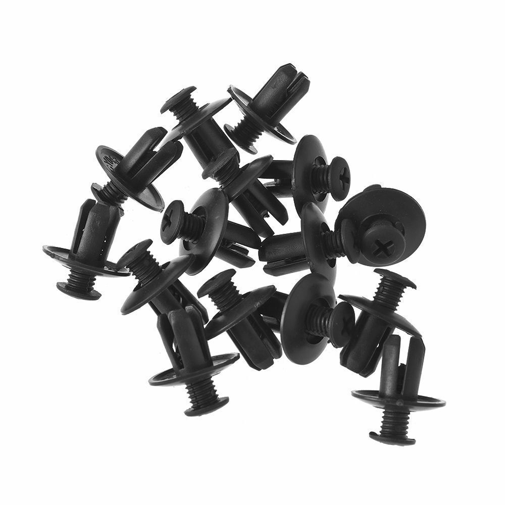 Trim Moulding Fixed Plastic Clips Auto Fastener Car Push Pin Rivet For 190Pcs