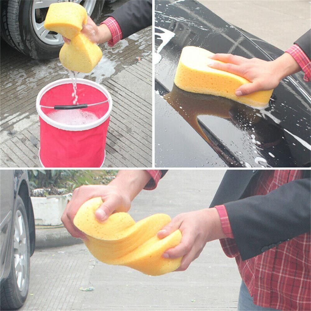 Reusable Ultra Thick Cleaning Tool Car Cleaner Vehicle Care Washing Sponge