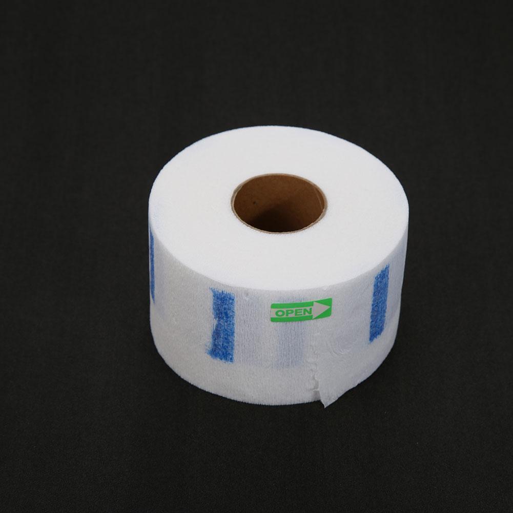 5pcs Hair Cutting Disposable Hairdressing Collar Neck Ruffle Roll Paper