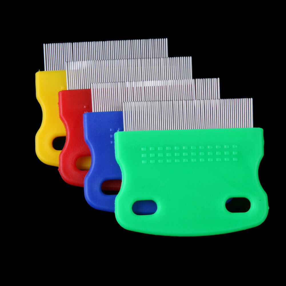 Pet Flea Comb Steel Pin Brush for Dog Cat Kitten Hair Trimmer Grooming Tool