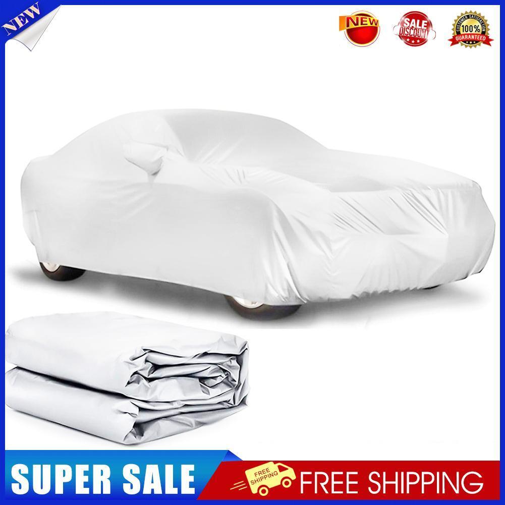 Waterproof Outdoor Car Automobile Tarpaulin Dustproof Sun Proof Cover (XXL)